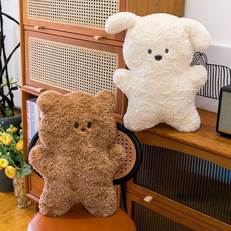 卡通小狗抱枕沙发小熊玩偶睡觉抱靠垫公仔居家摆件圣诞生日礼物,居家布艺,抱枕被,淘宝优惠券,粉丝福利购,淘宝优惠卷