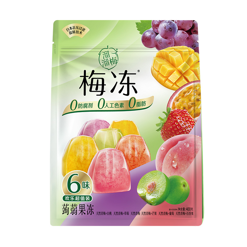 【溜溜梅】天然梅凍400g