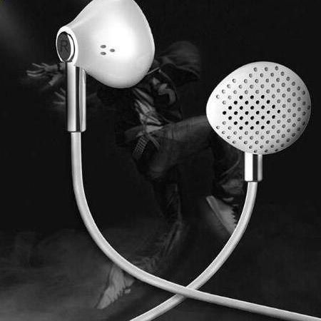 奥力科M8手机语音线控耳机商务高端金属立体声魔音带麦高保真耳麦