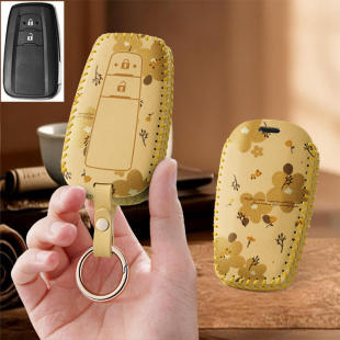 丰田2023凯美瑞豪华版22款第八代凌尚21汽车钥匙套保护套包壳扣女