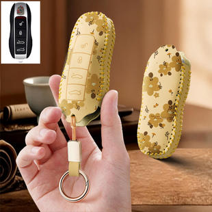 适用于保时捷钥匙壳718卡宴Macan帕拉梅拉Taycan扣panamera包911A