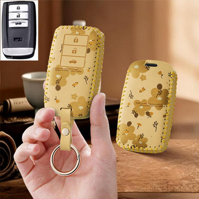 适用讴歌cdx本田RLX汽车钥匙套TLX-L保护套包壳扣女高级全包专用