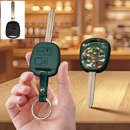 适用雷克萨斯凌志rx330is200汽车钥匙套400保护套包壳扣ES300专用