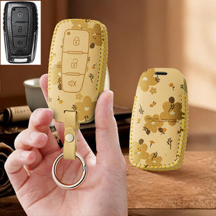 豪爵国四电喷踏板摩托车钥匙套UCR125防盗器AFR125保护套包扣壳女