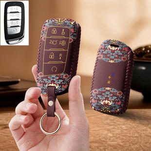 适用长安CS85汽车钥匙套CS95老款 专用遥控保护套男女包壳19扣21款