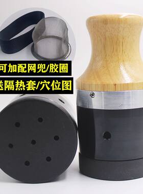大号砭石罐温灸仪艾灸棒刮痧推背按摩家用随身灸推拿按摩能量仪盒