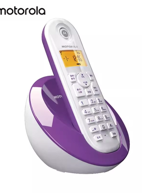 正品摩托罗拉C601C602数字无绳电话机办公家用子母机固定来电座机