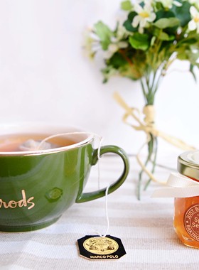 英国出口harrods外贸陶瓷马克杯牛奶咖啡杯茶壶茶杯拿铁拉花250ml