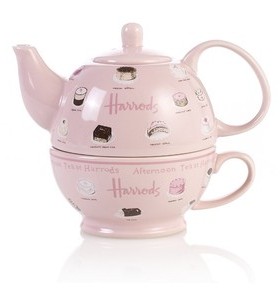 英国哈罗斯Harrods西高地紫砂陶瓷茶壶茶杯咖啡杯骨瓷外贸出口杯