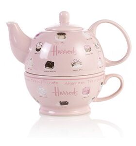 Harrods英国罗斯西高地陶瓷茶壶