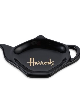 英国哈罗斯出口harrods茶杯陶瓷碟 茶包碟骨瓷碟茶壶碟小碟子蛋糕
