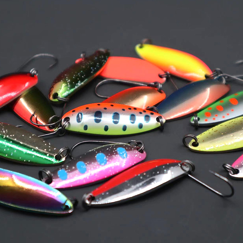 日系亮片路亚饵微物溪流马口鳟鱼