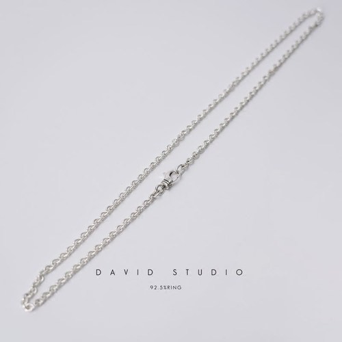 davidstudio925纯银同款情项链