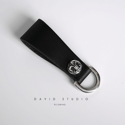 david全手工s925纯银汽车钥匙扣