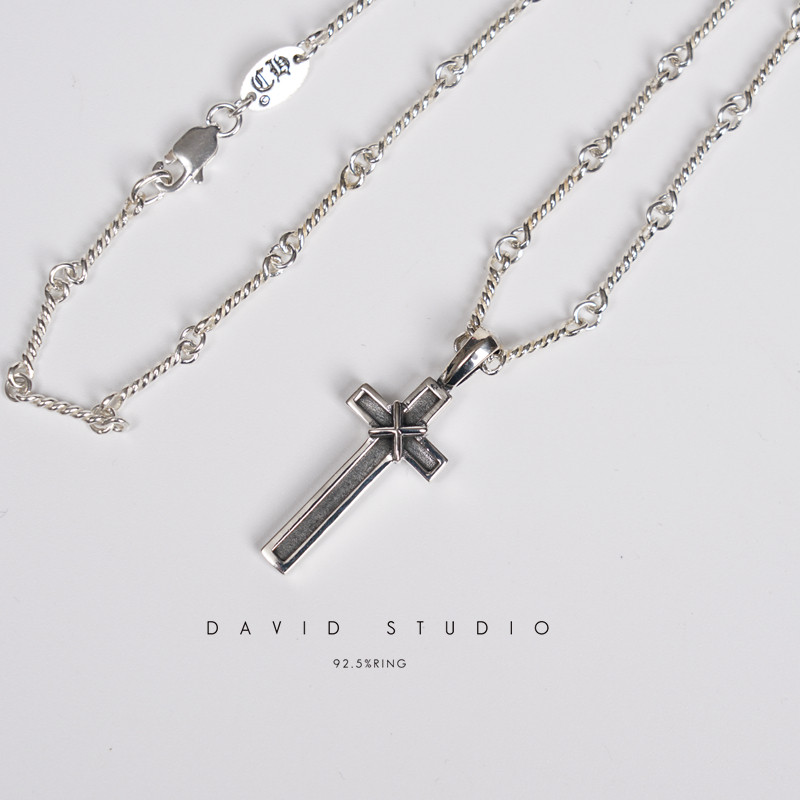 davids925纯银miniins刻字项链图片