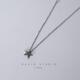 werkstatt David studio925纯银五角星吊坠情侣项链男女款 munchen