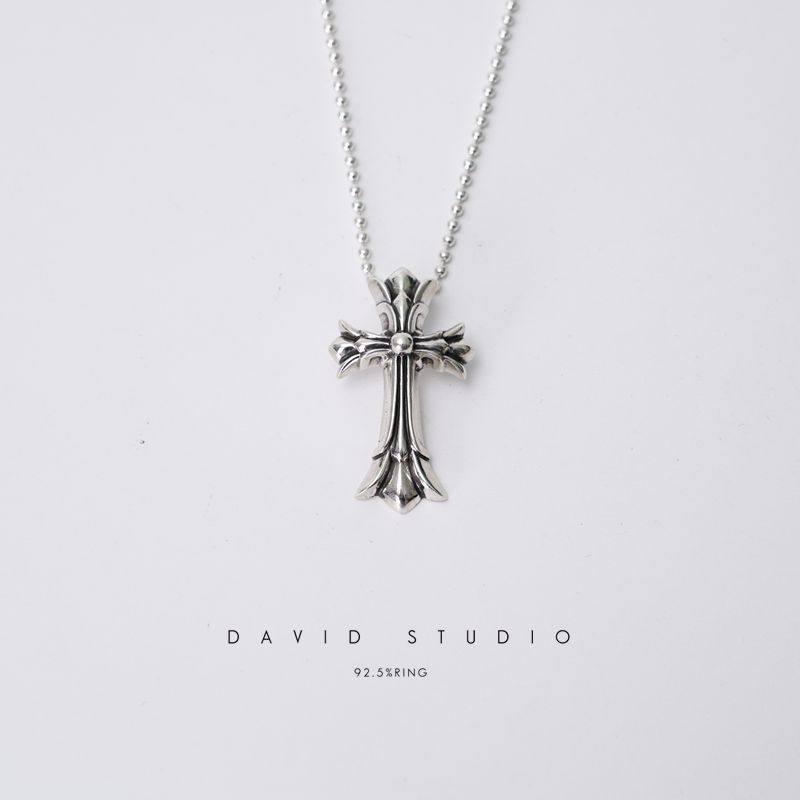 davidstudio纯银925机车风项链图片