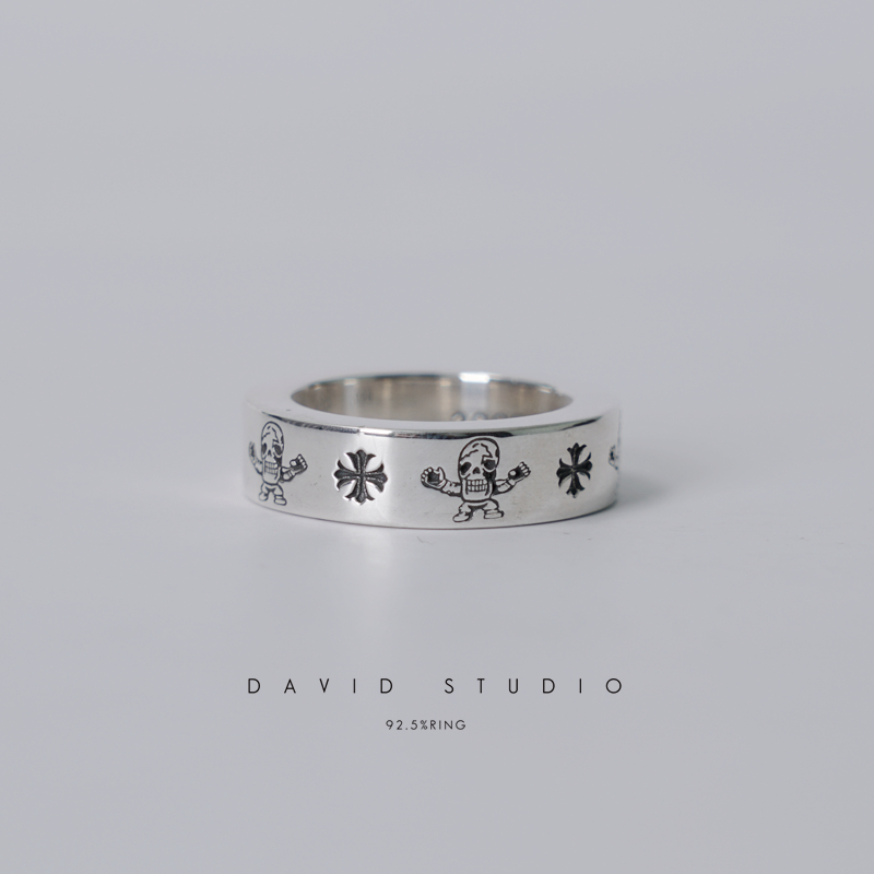 davidstudio925纯银情侣戒指