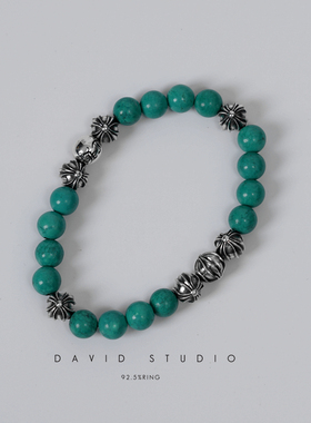 david家天然原矿绿松