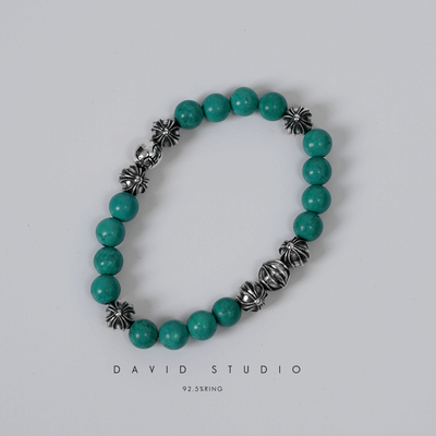 david家天然原矿绿松