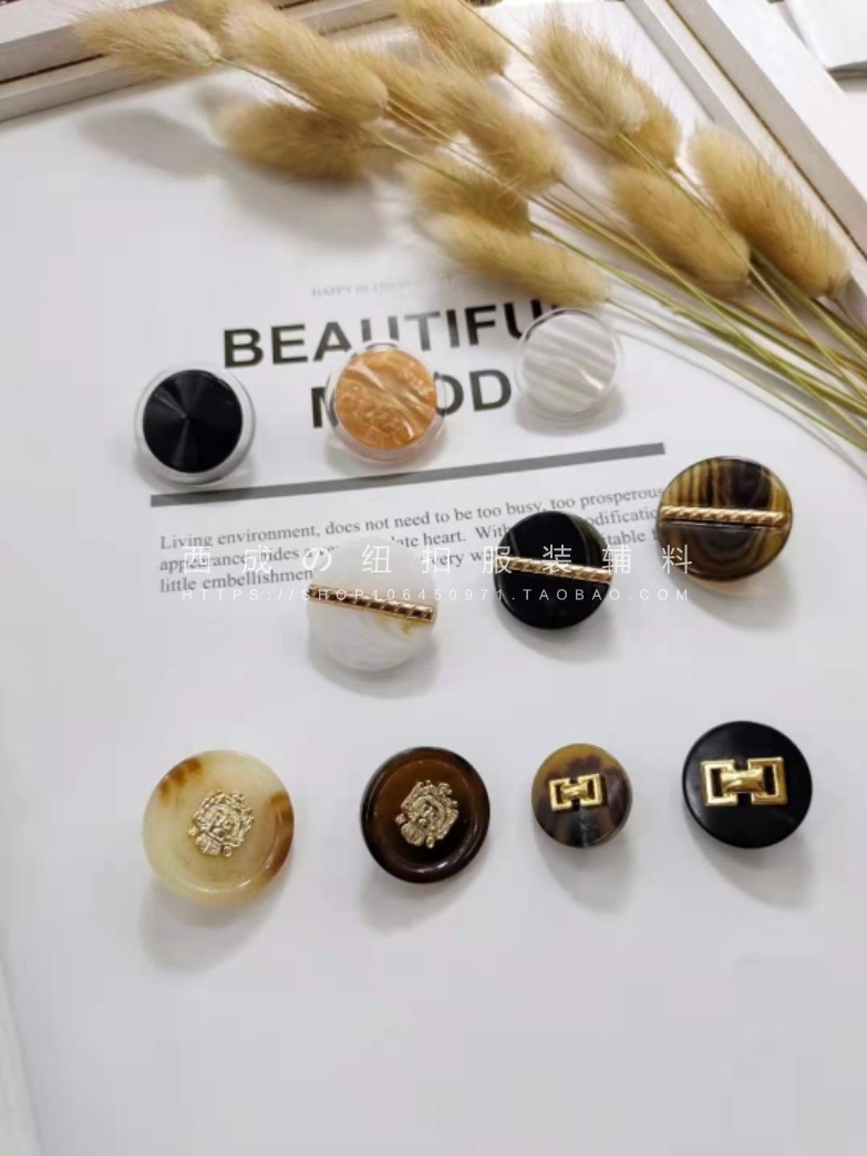 春秋款休闲大衣扣西装外套纽扣