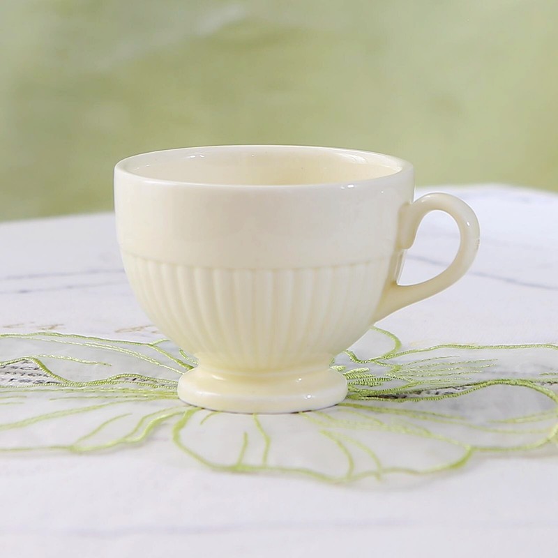 欧式轻奢简约陶瓷中古花卉咖啡杯下午茶杯红茶花茶杯精致奢华瑕疵