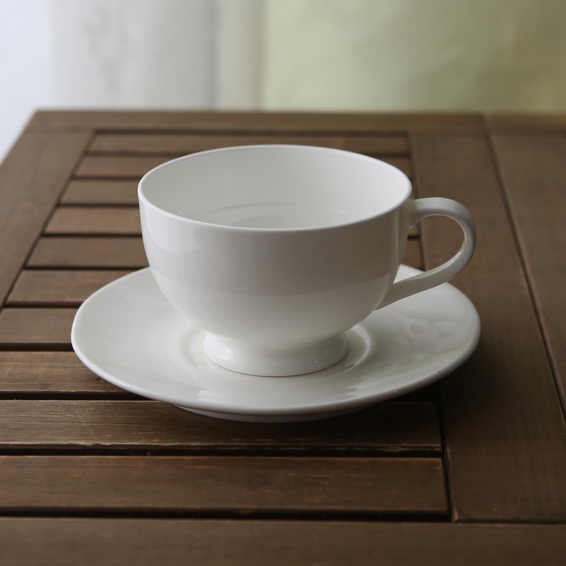 北欧风格白色陶瓷圆口拉花咖啡杯碟 会所家居下午红茶花茶杯 瑕疵,餐饮具,咖啡杯,淘宝优惠券,粉丝福利购,淘宝优惠卷