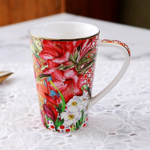 意大利风格工艺万紫千红咖啡杯