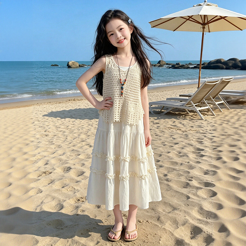 女大童夏季波西亚风连衣裙新款