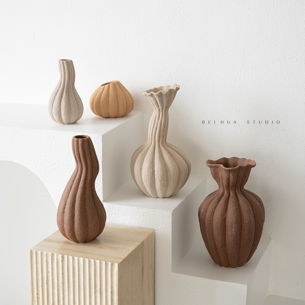 中古风轻奢高级感陶瓷花瓶创意法式水培插花花器客厅艺术摆件装饰,家居饰品,花瓶,淘宝优惠券,粉丝福利购,淘宝优惠卷