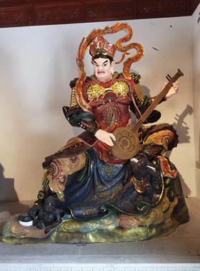有缘玻璃钢祝福中式寺院