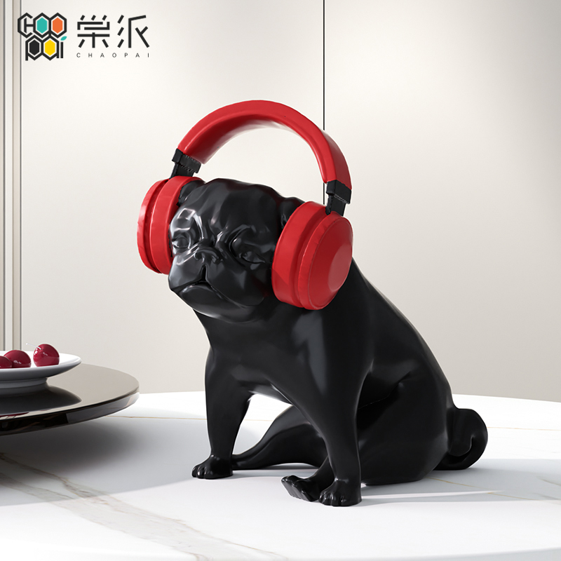 现代客厅玄关桌面摆件