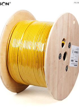 BABSON百森6A超六类网线万兆超6类8芯非屏蔽网线BTL858AU八芯无氧纯铜双绞线可零剪