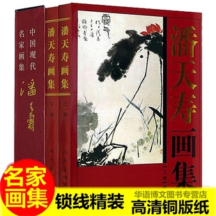 【全2册精装铜版纸彩印】潘天寿画集上下卷全2册潘天寿画集(上下)