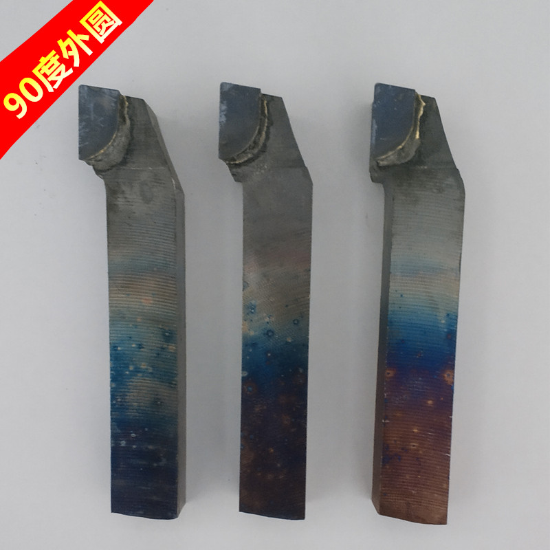 硬质合金焊接车刀杆外圆刀90度反刀YW2YT15 YG8 20方A320车床刀把