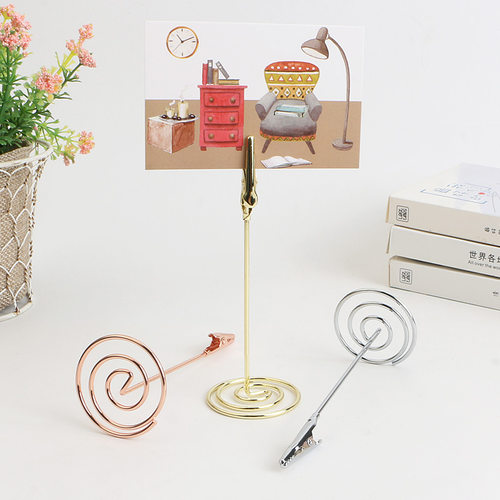 如一文创桌面蝴蝶便签夹