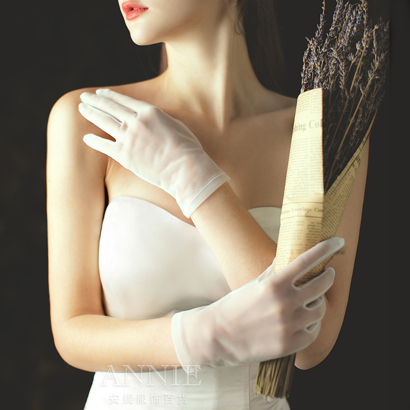 欧美新娘手套新娘手套结婚短款