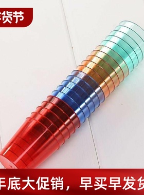 80pcsDisposabe 25ml GlaQVBs sels Cups lastic Cup ColouPred S