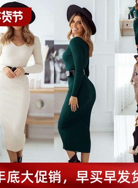dress long plus size winter for women lady ladies dresses