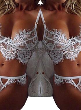 Sexy lace three point sexy lingerie 性感蕾丝三点式情趣内衣女