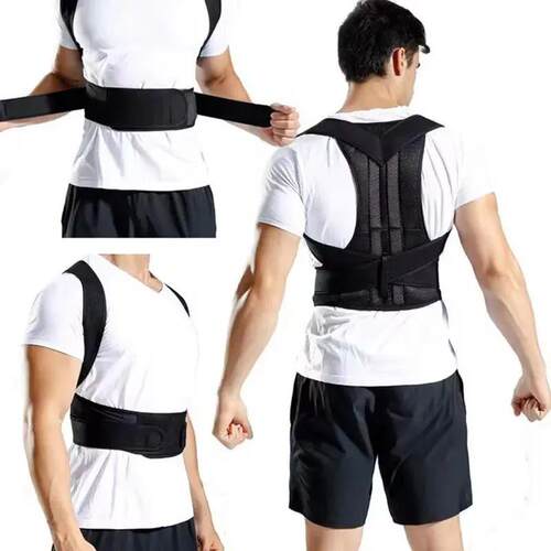 Back Brace Posture Corrector Lumbar Straightener Waist Colun