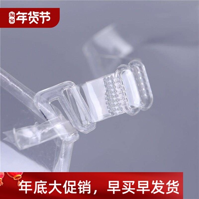 New Sexy TWomeA53203 n3/4 Cup ransparent Clear Pu sh Up BraU