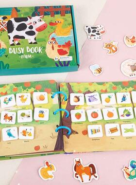 Quet Book Early Educaton 1 Chld 2-3 Years Old Baby Montessor