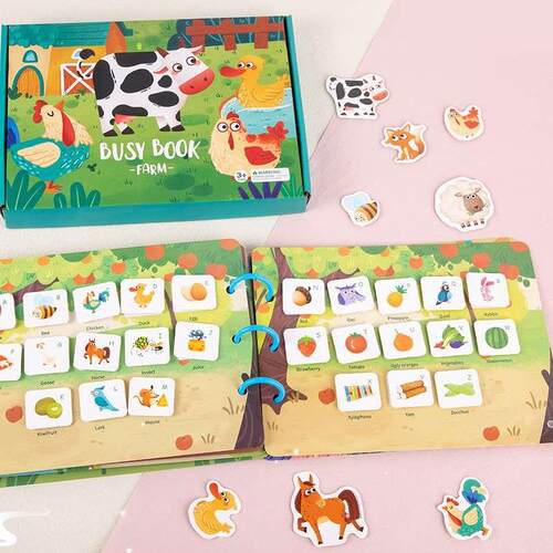 Quet Book Early Educaton 1 Chld 2-3 Years Old Baby Montessor