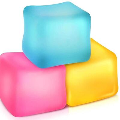 stress cube Sensory Fidget Toy NeeDoh Nice Square Groovy Goo