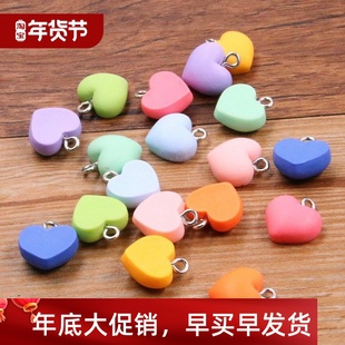 DIY Resin Heart Colors Pen CandyColored 1315mm Cute Charms
