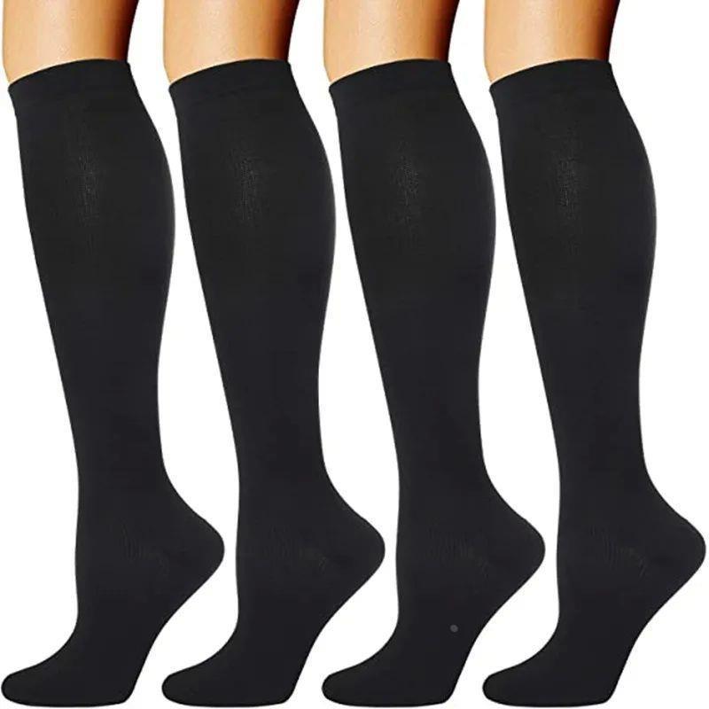 S-XXL Compression Socks Men Women Flight Travel Elastic Tube