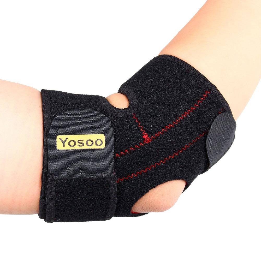 Yosoo Adjustable Neoprene Elbow Support Wrap Brace Pad Tenni