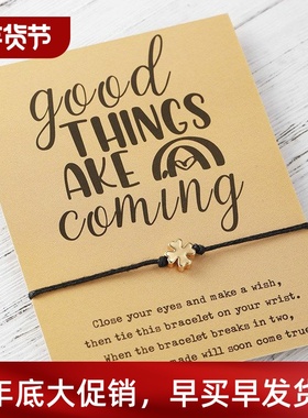 New cross-border hot sale fashion personality simple clover