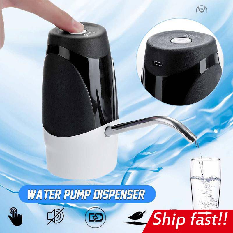 USB Portable Water Pump Dispenser Drinking Bottle electric 厨房/烹饪用具 按压式饮水器 原图主图